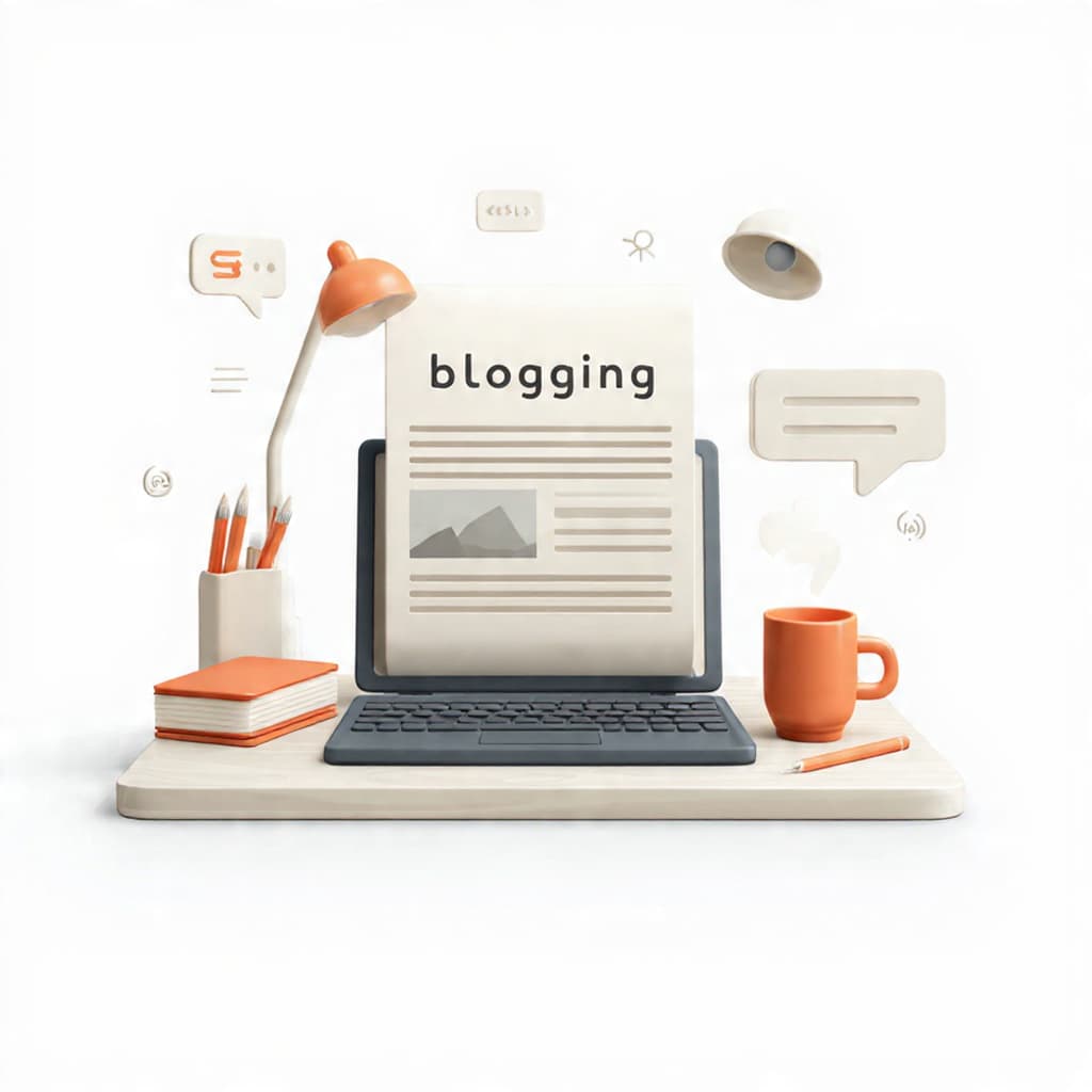 blogging-table